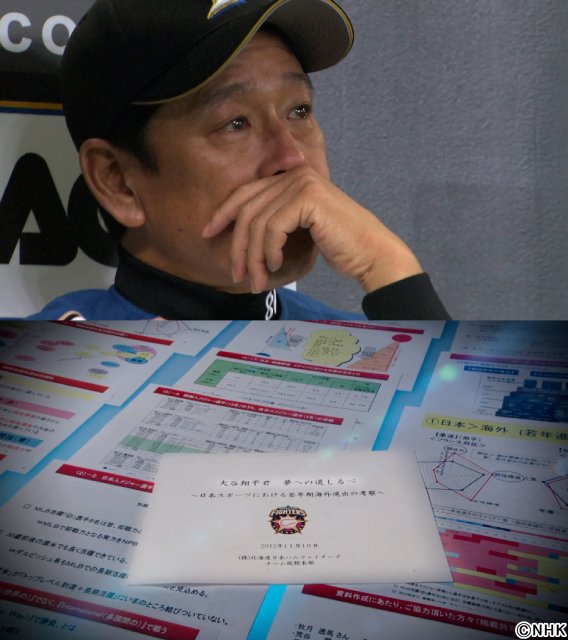 大谷翔平の二刀流誕生の舞台裏に迫る！　栗山監督が葛藤つづった日記も初公開「新プロジェクトX」