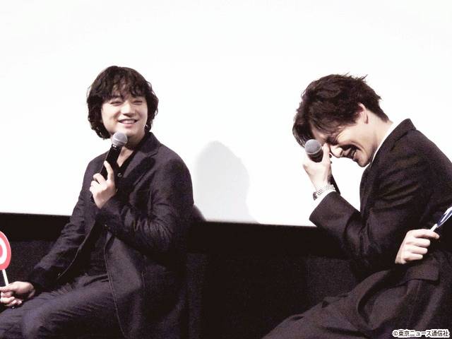 岡田将生＆染谷将太、“リトル田鎖ブラザーズ”にデレデレ！　放送直前イベントに豪華出演陣が登壇