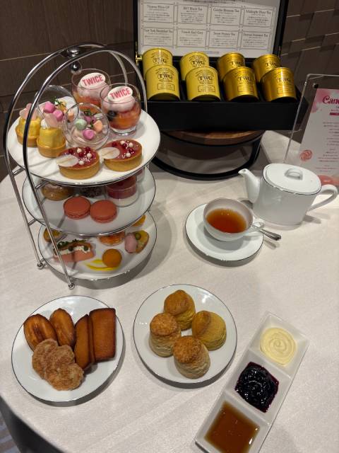 TWICEのアフタヌーンティーを体験！　マリオット・ボンヴォイとコラボイベントが今夏開催