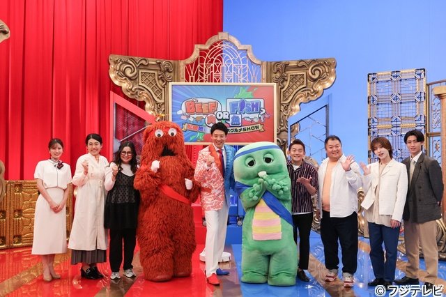 中村嶺亜＆猪狩蒼弥らが肉か魚か“究極の2択”に挑む！　松岡修造MC「BEEF or FISH」