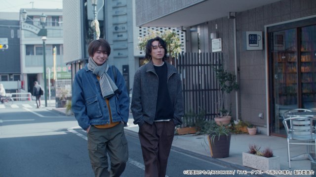 武田航平＆渋谷謙人「スモークブルーの雨のち晴れ」第5話。久慈家での仕事中に停電が起こる