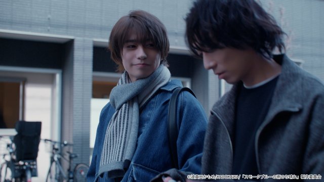 武田航平＆渋谷謙人「スモークブルーの雨のち晴れ」第5話。久慈家での仕事中に停電が起こる