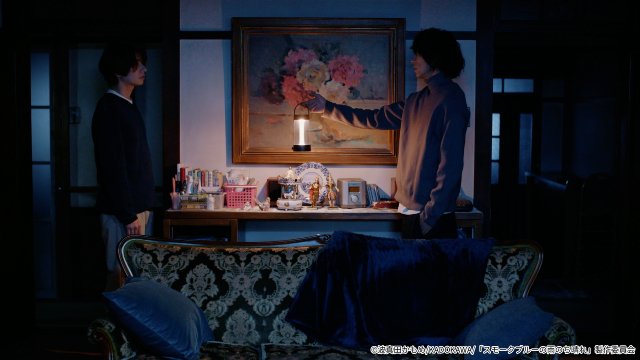 武田航平＆渋谷謙人「スモークブルーの雨のち晴れ」第5話。久慈家での仕事中に停電が起こる