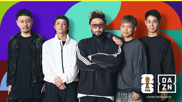 ORANGE RANGEがDAZN「FIFAワールドカップ2026」大会アンセムを書き下ろし！