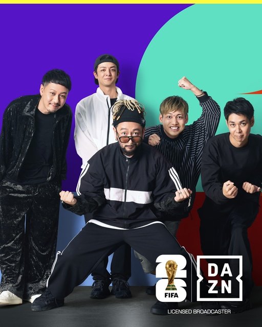 ORANGE RANGEがDAZN「FIFAワールドカップ2026」大会アンセムを書き下ろし！