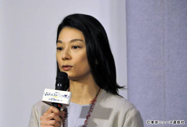 小池栄子「“食”の尊さを伝えたい」主演ドラマ「ムショラン三ツ星」完成会見に中村蒼ら登壇