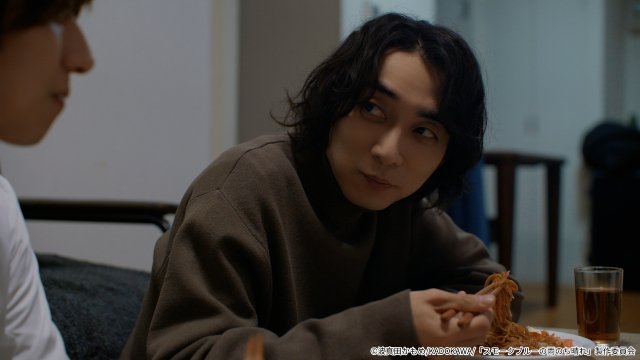ドラマ「スモブル」第7話。朔太郎(武田航平)は多治見(佐野和真)が倒れたと聞いて……