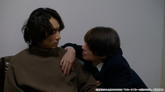 ドラマ「スモブル」第7話。朔太郎(武田航平)は多治見(佐野和真)が倒れたと聞いて……