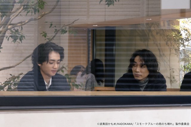 ドラマ「スモブル」第9話。朔太郎(武田航平)はやるせない気持ちを久慈(渋谷謙人)に伝えるが……