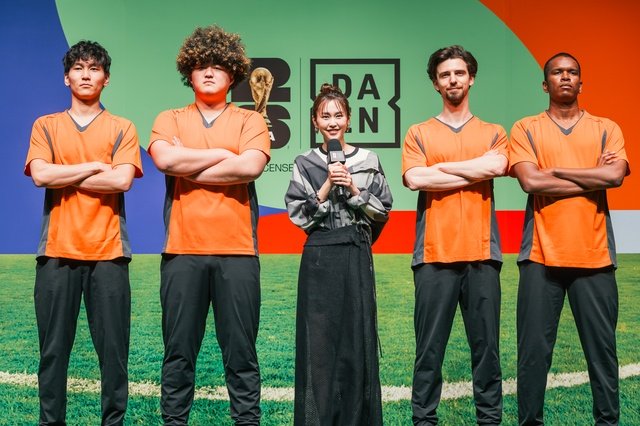 1000%、W杯を楽しもう!「DAZNの目」で新しい視聴体験を!!【日本代表選手名鑑付き】