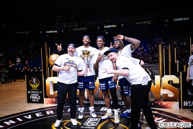 長崎ヴェルカが創設5年目で初のBリーグ王者に輝く! 馬場雄大「勝ったばーい!」