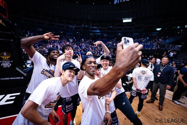 長崎ヴェルカが創設5年目で初のBリーグ王者に輝く! 馬場雄大「勝ったばーい!」
