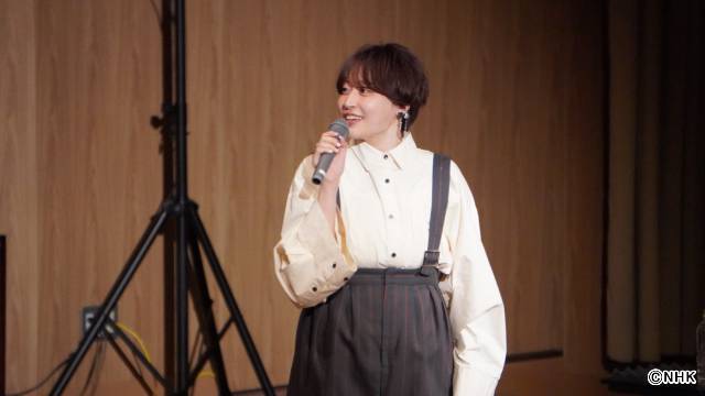 「風、薫る」中山マツ役の丸山礼が地元でトークショー!「北見のおかげで今の自分がある」