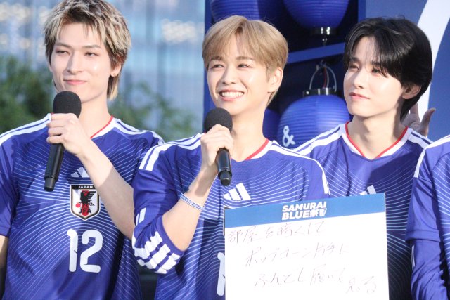 JI BLUEの“W杯鑑賞スタイル”は「ふんどしを履いて」アンバサダー活動への熱い思いも明かす