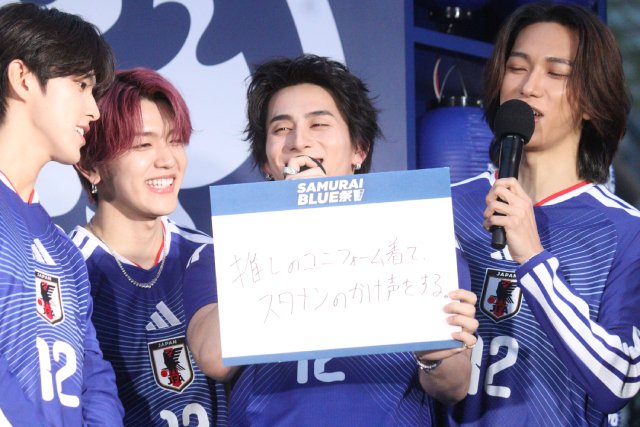 JI BLUEの“W杯鑑賞スタイル”は「ふんどしを履いて」アンバサダー活動への熱い思いも明かす