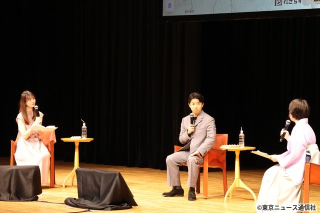 「豊臣兄弟!」仲野太賀が明かしたポスター秘話と小一郎の覚悟「トークライブin朝来」リポート