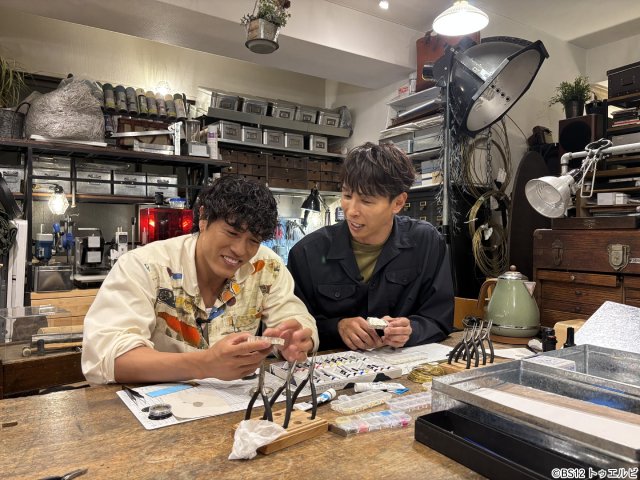 BS12「シャイニングタイム」GENERETIONS・中務裕太と自己流腕時計作りに挑戦