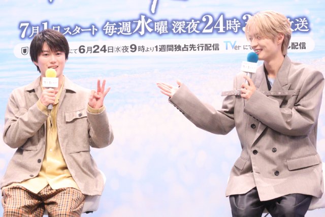 「君は夏のなか」奥智哉&杢代和人、3度目の共演で絆を強固に「この2人で良かったなって」