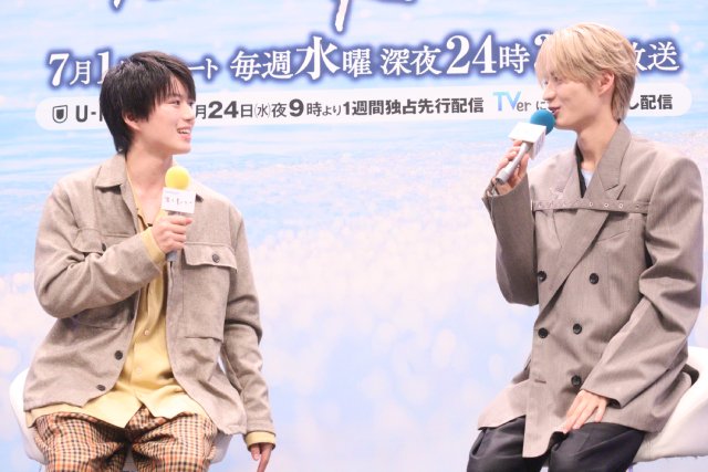 「君は夏のなか」奥智哉&杢代和人、3度目の共演で絆を強固に「この2人で良かったなって」