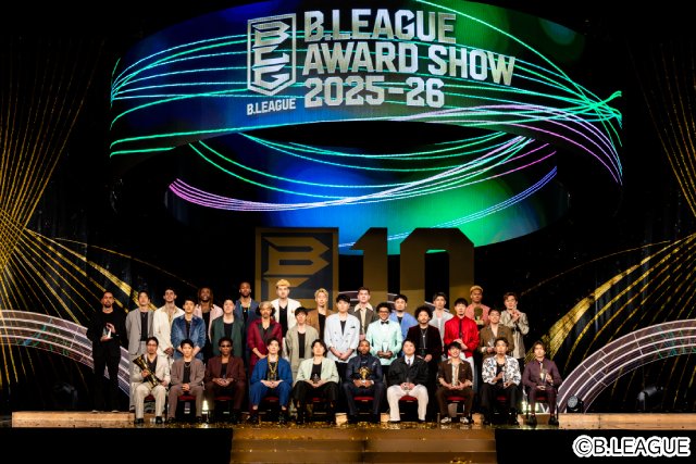 BリーグアワードMVPは3年連続でD.J・ニュービル！　プレゼンターは＆TEAMら