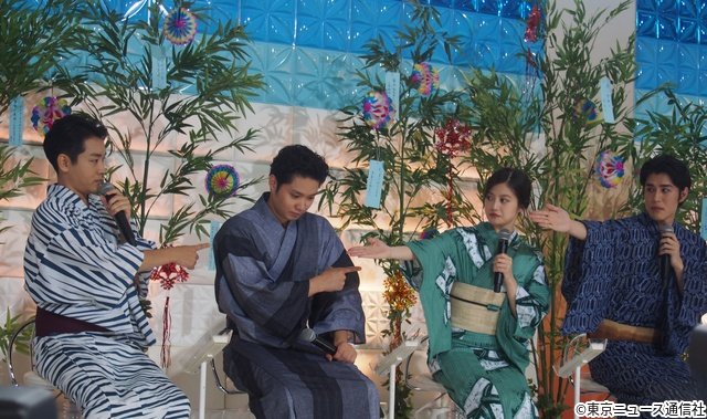 今田美桜の“熱さ”を磯村勇斗が証言!「クロスロード」会見は浴衣姿で大盛り上がり