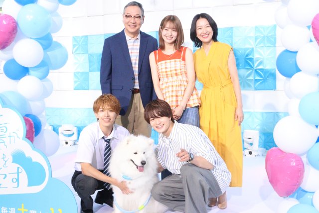 ACEes・深田竜生&浮所飛貴、共演ドラマ「夏雲嵐」をアピール「一番縁起のいい漢字は“嵐”」