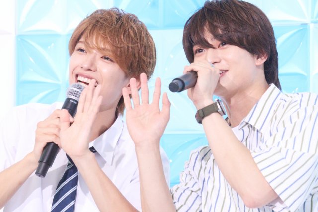ACEes・深田竜生&浮所飛貴、共演ドラマ「夏雲嵐」をアピール「一番縁起のいい漢字は“嵐”」