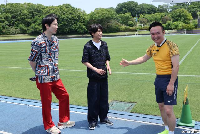 佐藤勝利、当初はツッコミも最後は称賛「かまいガチ」で山内健司が100m自己ベスト更新に挑戦
