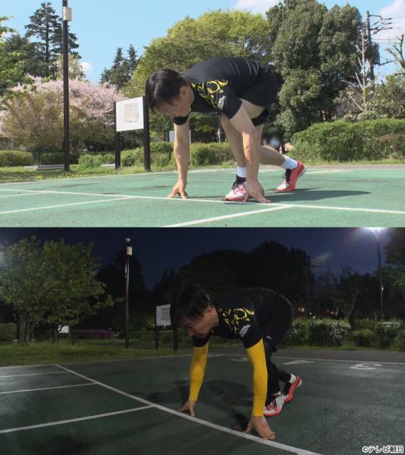 佐藤勝利、当初はツッコミも最後は称賛「かまいガチ」で山内健司が100m自己ベスト更新に挑戦