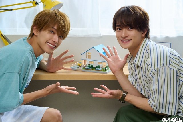 「夏色の雲が恋と嵐をまきおこす」精巧なミニチュアハウスに深田竜生&浮所飛貴「再現度が高い!」