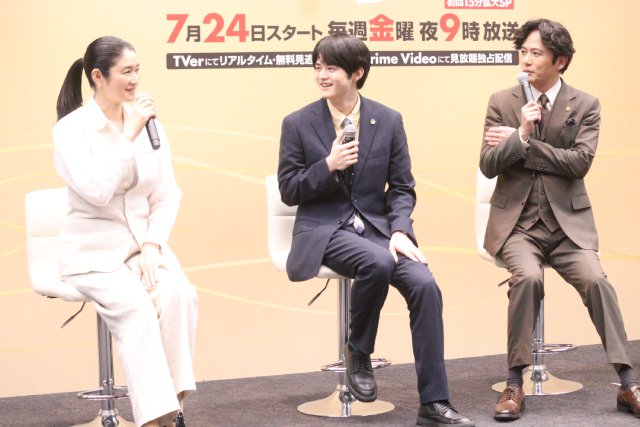 「リーガルビート」鈴鹿央士、バディ役・稲垣吾郎との初共演果たして「ファニーな方」