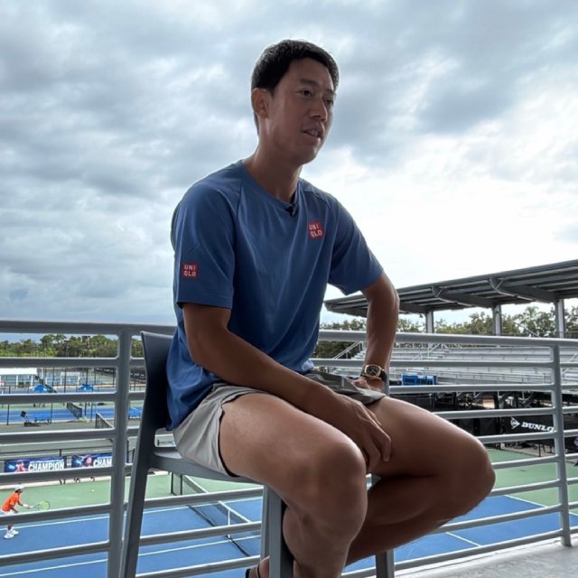 今季限りで現役引退の錦織圭にインタビュー！「（引退撤回は）一瞬、よぎりました」