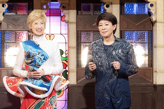 美川憲一が病を乗り越え、「鶴瓶のええ歌やなぁ」に再登場! 瀬川瑛子とともに胸熱トーク