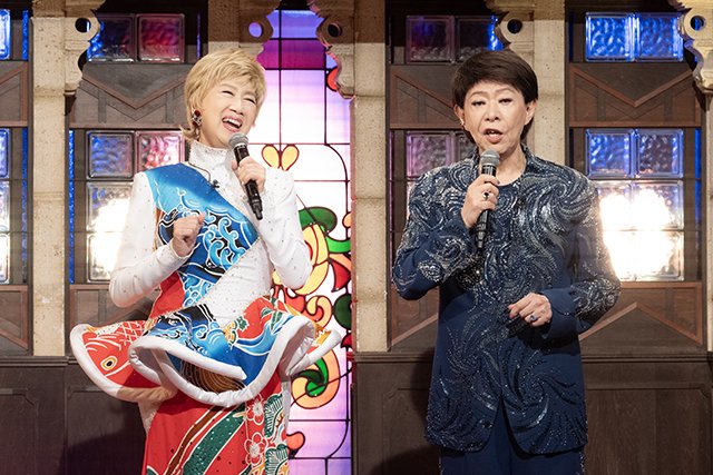 美川憲一が病を乗り越え、「鶴瓶のええ歌やなぁ」に再登場! 瀬川瑛子とともに胸熱トーク