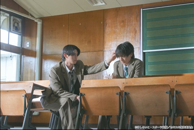 小西詠斗×元之介、“席替え”が始まりの恋愛ドラマ描く。撮影を経て築いた関係性は「愛棒」