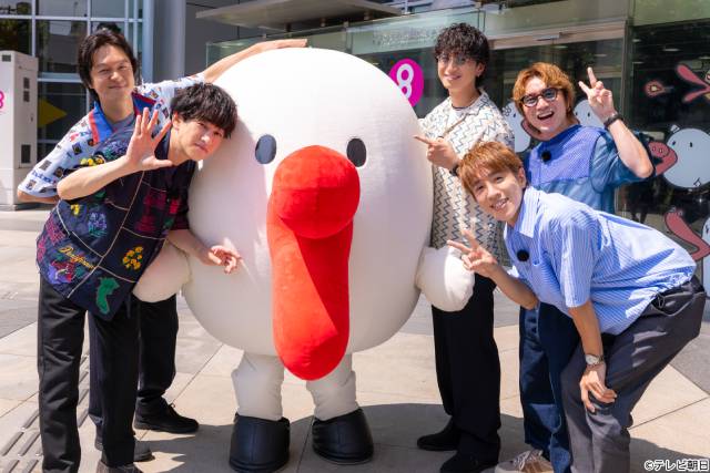 SUPER EIGHTが“実家”カンテレに凱旋　8人の関西大物MCとのロケに「感謝しかない」