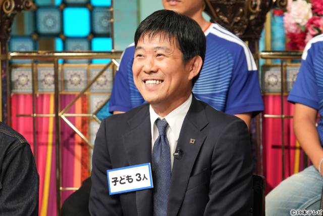 森保一が息子3人と「さんま御殿」登場　M!LK・塩﨑太智は“イイじゃん”“滅”をさんまに伝授!?