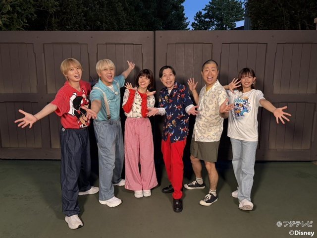 KEY TO LIT・井上瑞稀&佐々木大光「ぽかぽか」初ロケ! ディズニーリゾート®で大はしゃぎ