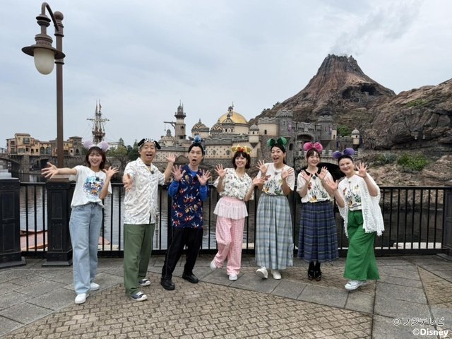 KEY TO LIT・井上瑞稀&佐々木大光「ぽかぽか」初ロケ! ディズニーリゾート®で大はしゃぎ