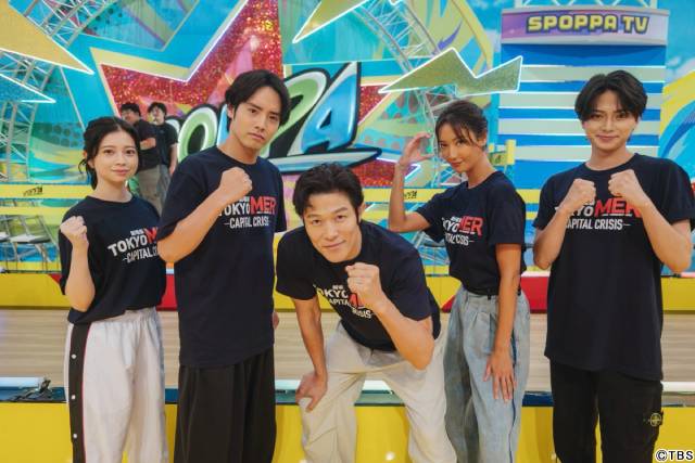 SixTONESジェシー&田中樹VS鈴木亮平&赤楚衛二&岩瀬洋志「スポッパ」で三つどもえの大熱戦