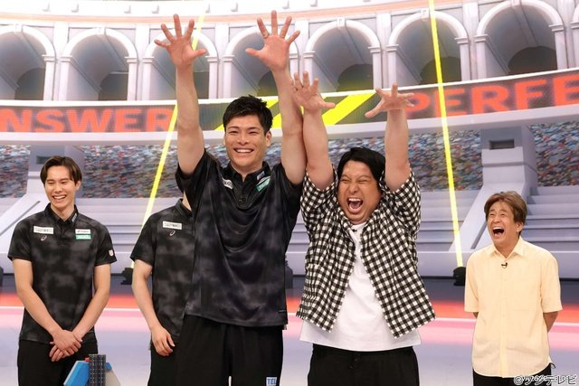 石川祐希、髙橋藍らが「ネプリーグ」参戦 平野ノラとの“マブダチ”エピソードも!?