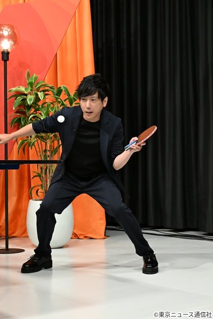 二宮和也「主役は選手」アジア大会への思い語る! 石川佳純との卓球対決も