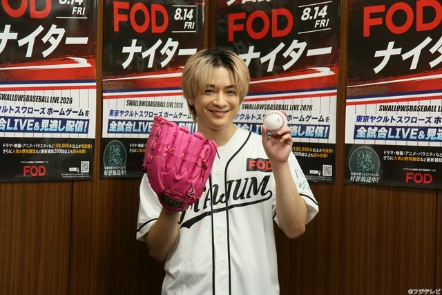 知念侑李がナイターで初登板！「いたジャン！」を背負ったファーストピッチは50点!?