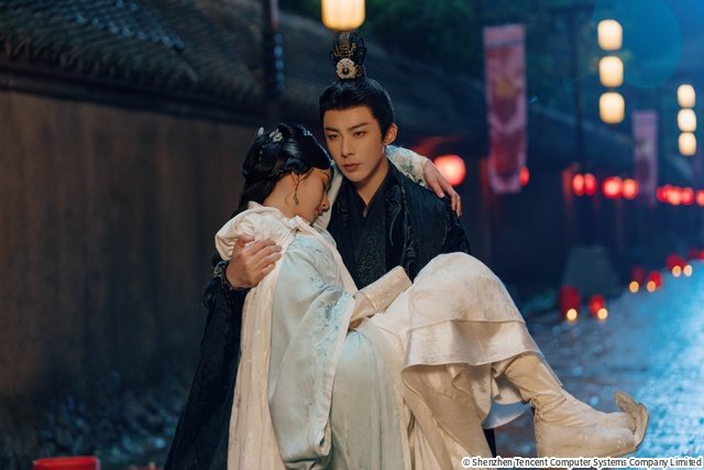ドラマアワード15冠の大ヒットロマンス中国時代劇「折腰」“甘いみかんのキス”メイキングが公開