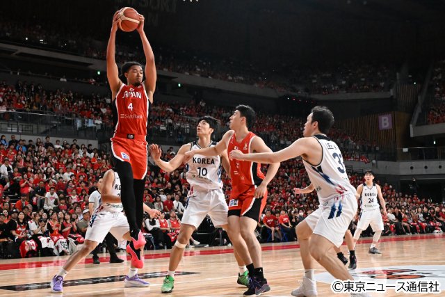 バスケ日本が韓国に連勝! 八村塁、河村勇輝を擁する“最強日本”が世界へ挑む
