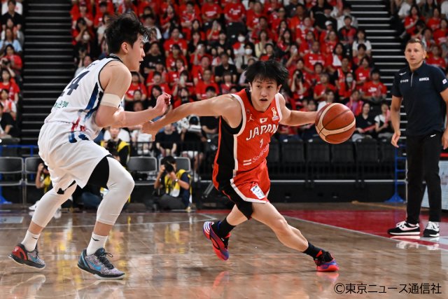 バスケ日本が韓国に連勝! 八村塁、河村勇輝を擁する“最強日本”が世界へ挑む