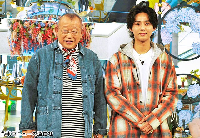 笑福亭鶴瓶&Kis-My-Ft2・藤ヶ谷太輔 「A-Studio+」MCの笑福亭鶴瓶&Kis-My-Ft2・藤ヶ谷太輔