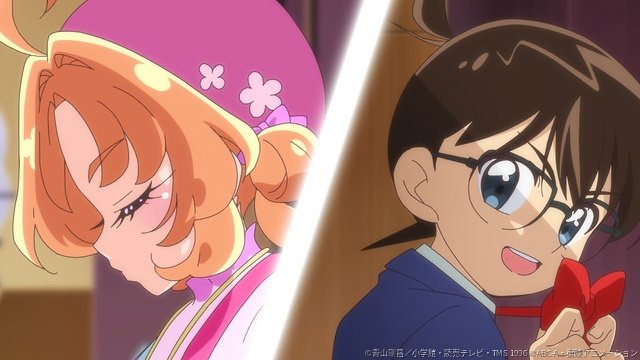 コナン×プリキュアの“名探偵コラボ”が実現! 米花町&まことみらい市の事件をキュアット解決