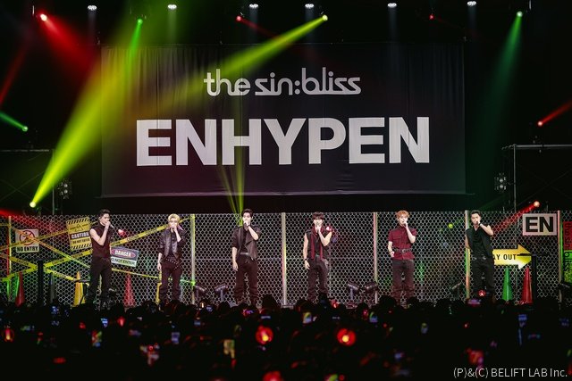 ENHYPEN、「THE SIN：BLISS」ショーケース開催　チームブリスベンとチーム岡山が激突