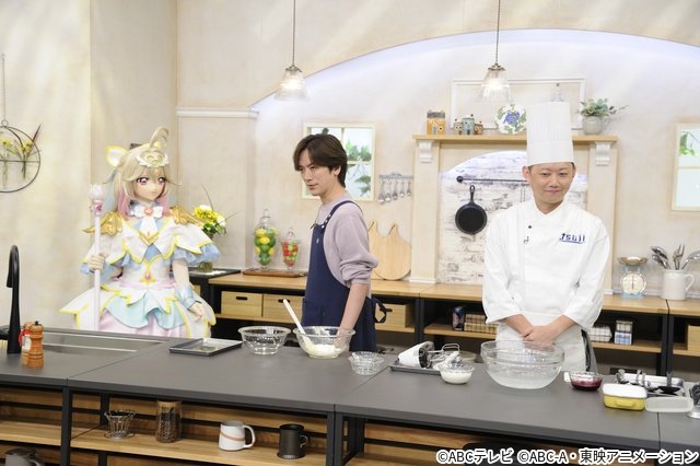DAIGO×「名探偵プリキュア!」コラボ実現 キュアアルカナが大好きなアイス作りに挑戦